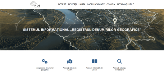 Un nou instrument digital pentru evidența denumirilor geografice la nivel național